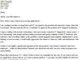 Ict Officer Cover Letter Ict Cover Letter It Manager Cover Letter Example Template