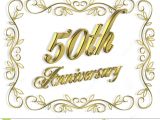 Ideas for 50th Anniversary Card 50th Anniversary Invitation 3d Illustration Stock