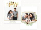 Ideas for Christmas Card Designs Christmas Photo Card Template Joy Christmas Card Template