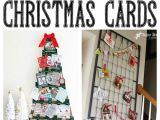 Ideas for Christmas Card Display 15 Fun Ways to Display Christmas Cards Christmas Card