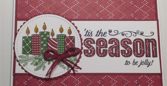 Ideas for Christmas Card Making Christmas Card Stampin Up Merry Patterns Stamp Set