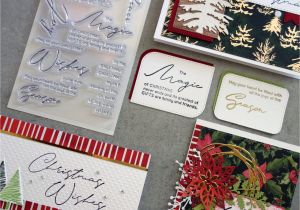 Ideas for Christmas Card Messages Kaisercraft Christmas Wishes Sentiments Stamp Set