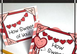 Ideas for Writing A Valentine Card Valentine S Day Thank You Notes with Images Teacher