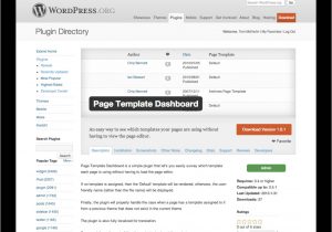 If Page Template WordPress View Page Templates In the WordPress Dashboard tom