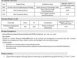 Iit Students Resume Can Iitians Share their Resume How Did You Prepare Your