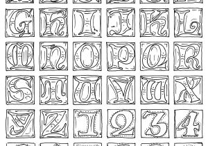 Illuminated Alphabet Templates Uncial Alphabet Sketch