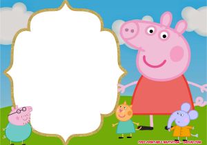 Images Of Birthday Card Invitation Official Peppa Pig Invitation Sheets 20 Pack George Birthday