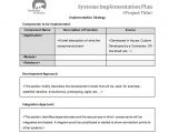 Implementation Approach Template 12 Implementation Plan Templates Free Sample Example
