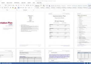 Implementation Approach Template Implementation Plan Template Ms Word