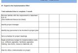 Implementation Approach Template Project Implementation Plan Template 5 Free Word Excel
