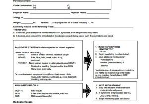 Incident Alert Template 10 Allergy Action Plan Templates Doc Pdf Free