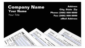 Income Tax Business Card Templates Income Tax Preparer Business Card Templates Bizcardstudio