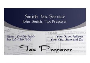 Income Tax Business Card Templates Tax Preparer Business Card Templates Bizcardstudio