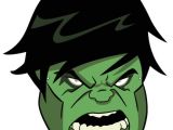 Incredible Hulk Face Template Printable Halloween Masks