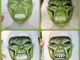 Incredible Hulk Face Template the Incredible Hulk Face Paint Sketch On Face Template by