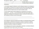 Independent Sales Representative Contract Template 12 Commission Agreement Templates Word Pdf Pages