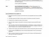 Independent Sales Representative Contract Template Sales Representative Agreement Template Word Pdf by