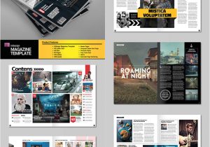 Indesign Digital Magazine Templates 20 Magazine Templates with Creative Print Layout Designs