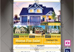 Indesign Real Estate Flyer Templates Real Estate A4 Flyer Psd Template Indesign Psdmarket