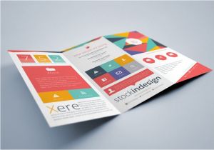 Indesign Tri Fold Brochure Templates Free Download Free Indesign Brochure Templates Flat Trifold Brochure