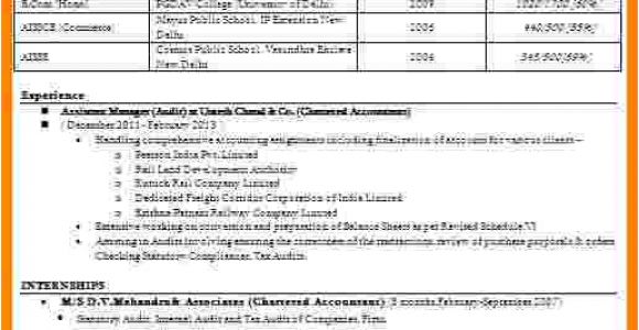 Indian Simple Resume format Doc 7 Cv format Pdf Indian Style theorynpractice