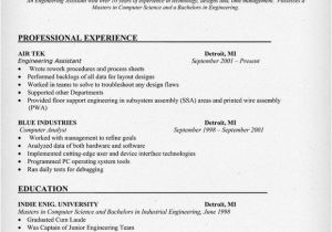 Industrial Engineer Resume Objective Industrial Engineering Logistics Cover Letter