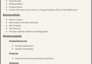 Industry Profile Template Business Profile Template Professional Word Templates