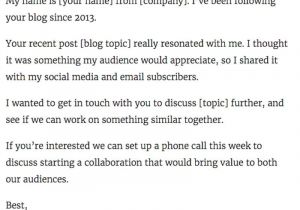 Influencer Outreach Email Template 11 Outstanding Influencer Outreach Email Templates Seo Land