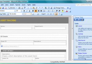 Infopath 2007 form Templates Microsoft Infopath