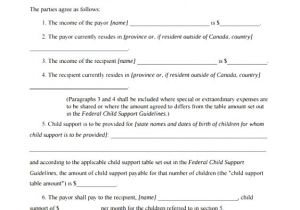 Informal Contract Template 9 Simple Separation Agreement Template Vteia Templatesz234