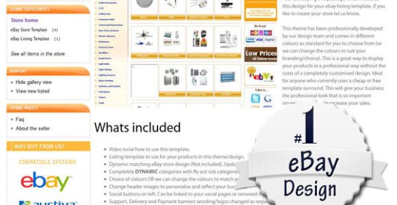 Inkfrog Templates Ebay Store and Listing Template Design Auctiva Inkfrog