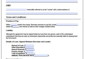 Installment Loan Contract Template Printable Sample Personal Loan Agreement form Laywers