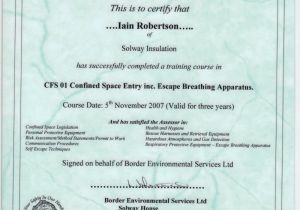Insulation Certificate Template asbestos Awareness Certificate Template 28 Images