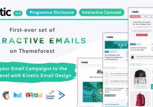 Interactive Email Template Kinetic Uxified Interactive Emails for Ecommerce