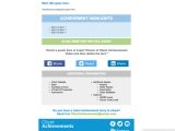 Interactive Email Template Mary C Taylor Portfolio Cerner HTML Emails
