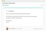 Intercom Email Templates 4 Email Templates to Choose From Intercom Help Center