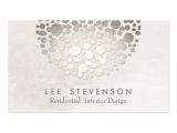 Interior Design Business Cards Templates Free Modern Stylish Interior Designer Silver and Gray Double