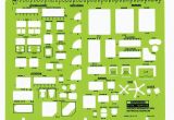 Interior Design Drafting Templates Rapidesign R 716 Interior Design Drafting Template