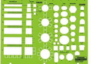 Interior Design Drafting Templates Rapidesign R 717 Interior Design Drafting Template Tables