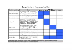 Internal Comms Strategy Template Communication Plan Template Cyberuse