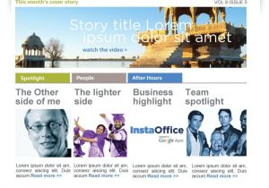 Internal Email Newsletter Templates Internal Communications Employee Newsletter Tata