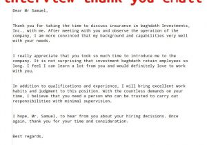 Internal Interview Thank You Email Template Internal Interview Thank You Email April 2015 Samples