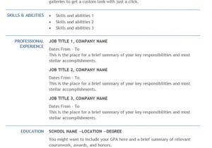 Internal Job Interview Resume Resume for Internal Company Transfer