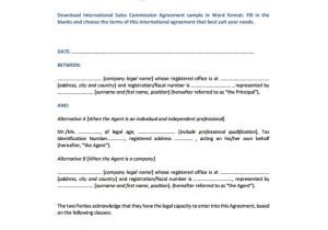 International Trade Contract Template Sales Agreement 10 Download Free Documents In Word Pdf