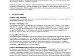 Internet and Email Policy Template Employee Email Policies Long Template Sample form