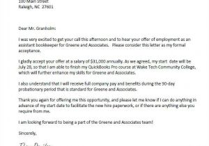 Interview Acceptance Email Template Example Of A Letter Sent Via Email to Accept and Confirm A