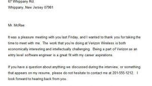 Interview Set Up Email Template 8 Thank You Email Template after Interview Doc Pdf