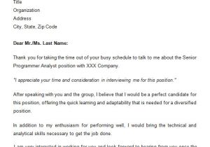 Interview Set Up Email Template 9 Follow Up Email Templates after Interview Doc Pdf