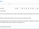 Interview Set Up Email Template Email Template Types Smartrecruiters