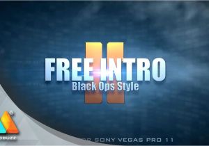 Intro Templates for sony Vegas Pro 11 Black Ops Style Intro New Free Intro Template sony